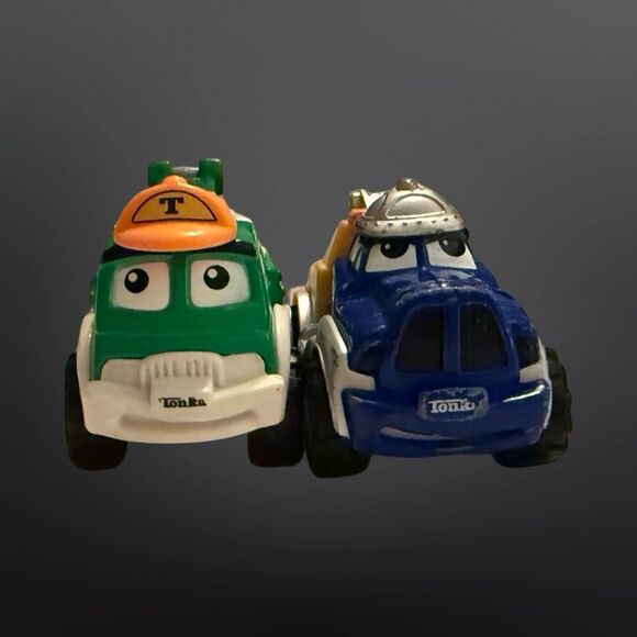 8 Tonka Lil Chuck and Friends Diecast Vehicles Construction Hasbro Maisto 3” A16 - Picture 5 of 16